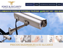 Tablet Screenshot of forceysecurity.com